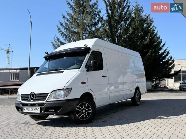 Білий Мерседес Sprinter, об'ємом двигуна 2.1 л та пробігом 380 тис. км за 6999 $, фото 1 на Automoto.ua
