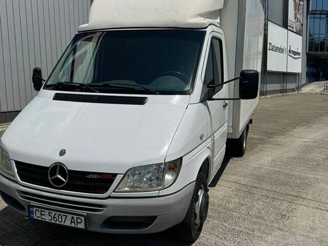 Белый Мерседес Sprinter, объемом двигателя 2.7 л и пробегом 355 тыс. км за 15500 $, фото 1 на Automoto.ua