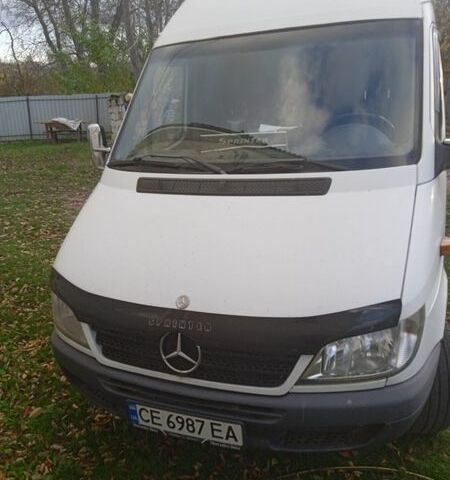 Белый Мерседес Sprinter, объемом двигателя 2.69 л и пробегом 59 тыс. км за 11000 $, фото 1 на Automoto.ua