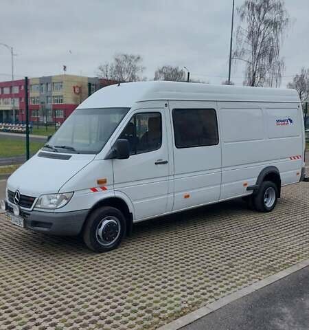 Белый Мерседес Sprinter, объемом двигателя 2.7 л и пробегом 538 тыс. км за 16999 $, фото 1 на Automoto.ua