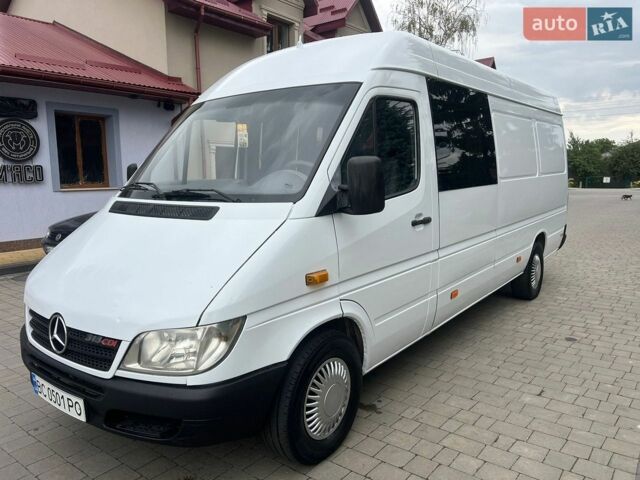 Білий Мерседес Sprinter, об'ємом двигуна 2.2 л та пробігом 860 тис. км за 6700 $, фото 1 на Automoto.ua