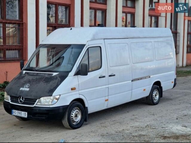 Білий Мерседес Sprinter, об'ємом двигуна 2.15 л та пробігом 408 тис. км за 6999 $, фото 1 на Automoto.ua