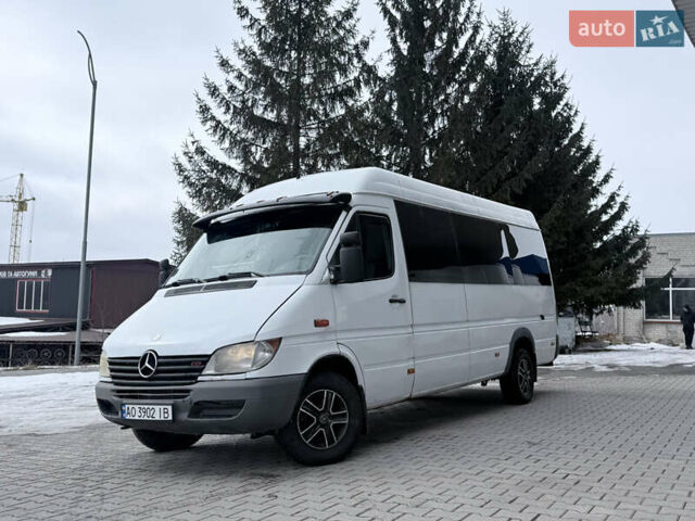 Білий Мерседес Sprinter, об'ємом двигуна 2.69 л та пробігом 270 тис. км за 7777 $, фото 1 на Automoto.ua