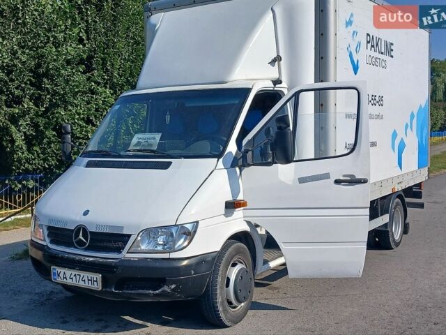 Белый Мерседес Sprinter, объемом двигателя 2.69 л и пробегом 750 тыс. км за 13500 $, фото 1 на Automoto.ua