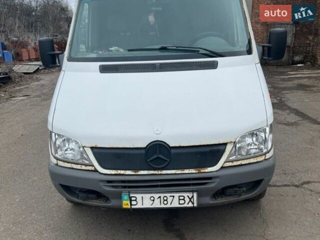 Білий Мерседес Sprinter, об'ємом двигуна 2.15 л та пробігом 840 тис. км за 6300 $, фото 1 на Automoto.ua