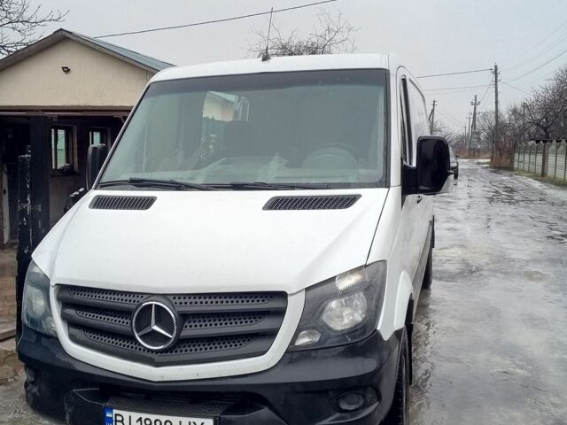 Белый Мерседес Sprinter, объемом двигателя 2.15 л и пробегом 400 тыс. км за 10000 $, фото 1 на Automoto.ua
