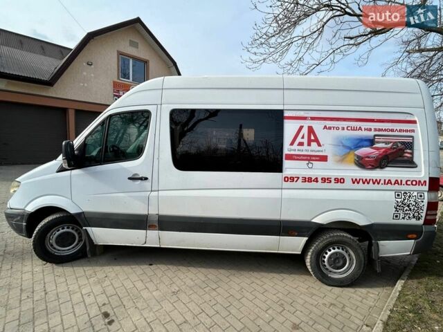 Белый Мерседес Sprinter, объемом двигателя 2.15 л и пробегом 550 тыс. км за 6700 $, фото 1 на Automoto.ua