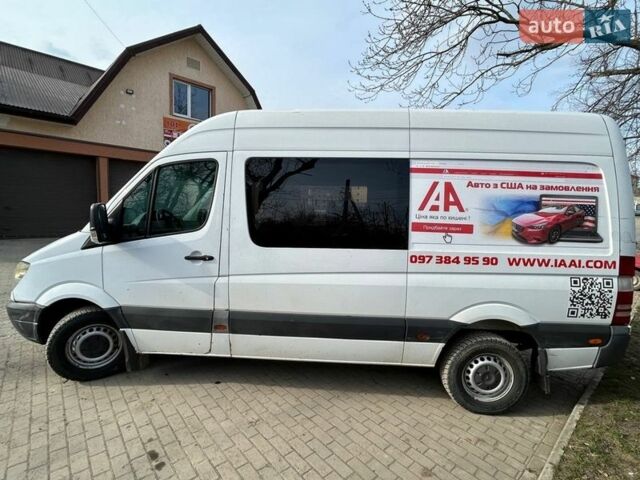 Белый Мерседес Sprinter, объемом двигателя 2.15 л и пробегом 550 тыс. км за 7600 $, фото 1 на Automoto.ua