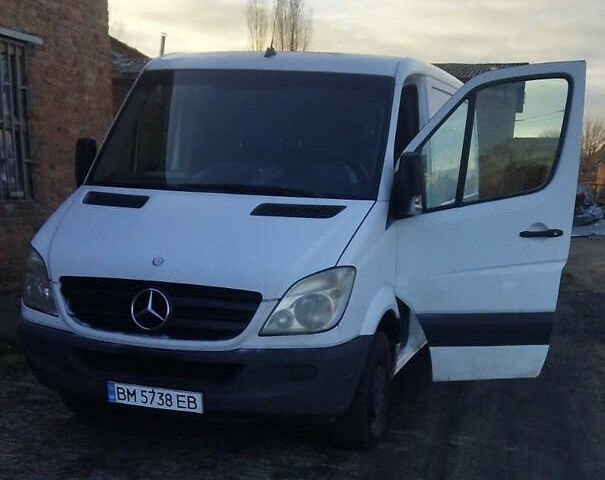 Белый Мерседес Sprinter, объемом двигателя 2.15 л и пробегом 515 тыс. км за 6500 $, фото 1 на Automoto.ua