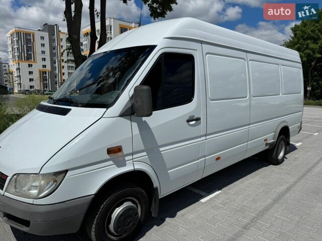 Белый Мерседес Sprinter, объемом двигателя 2.69 л и пробегом 526 тыс. км за 20500 $, фото 1 на Automoto.ua