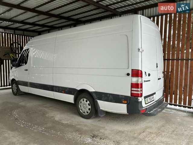 Білий Мерседес Sprinter, об'ємом двигуна 2.15 л та пробігом 184 тис. км за 14500 $, фото 1 на Automoto.ua