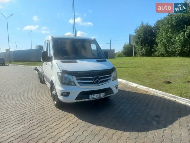 Білий Мерседес Sprinter, об'ємом двигуна 2.99 л та пробігом 202 тис. км за 27500 $, фото 1 на Automoto.ua