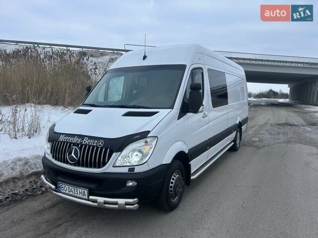 Белый Мерседес Sprinter, объемом двигателя 3 л и пробегом 76 тыс. км за 27000 $, фото 1 на Automoto.ua