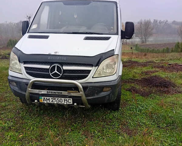 Белый Мерседес Sprinter, объемом двигателя 2.99 л и пробегом 650 тыс. км за 13500 $, фото 1 на Automoto.ua