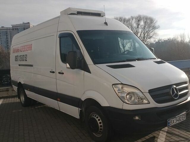 Білий Мерседес Sprinter, об'ємом двигуна 3 л та пробігом 210 тис. км за 21000 $, фото 1 на Automoto.ua