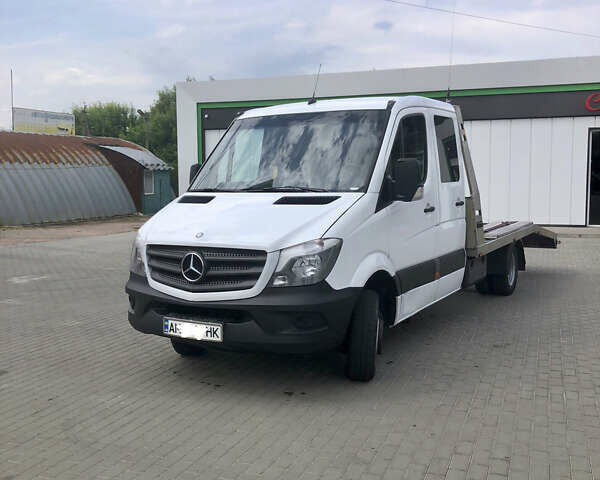 Белый Мерседес Sprinter, объемом двигателя 2.2 л и пробегом 350 тыс. км за 29000 $, фото 1 на Automoto.ua