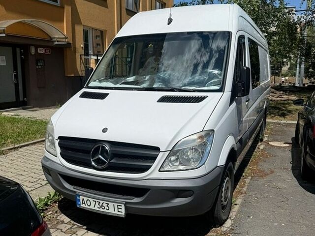 Білий Мерседес Sprinter, об'ємом двигуна 2.14 л та пробігом 332 тис. км за 18900 $, фото 1 на Automoto.ua