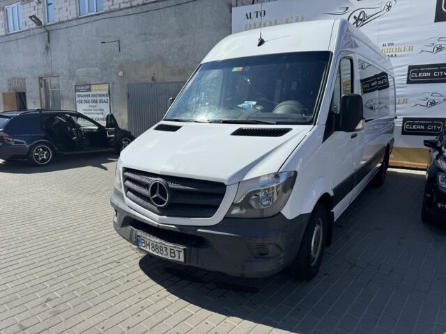 Білий Мерседес Sprinter, об'ємом двигуна 2.1 л та пробігом 650 тис. км за 16000 $, фото 1 на Automoto.ua