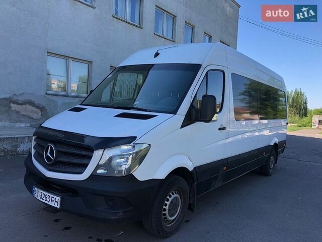 Белый Мерседес Sprinter, объемом двигателя 2.14 л и пробегом 287 тыс. км за 14000 $, фото 1 на Automoto.ua