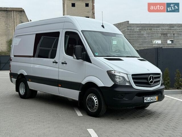 Белый Мерседес Sprinter, объемом двигателя 2.2 л и пробегом 179 тыс. км за 23500 $, фото 1 на Automoto.ua