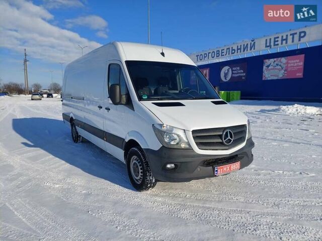 Белый Мерседес Sprinter, объемом двигателя 2.2 л и пробегом 290 тыс. км за 18700 $, фото 1 на Automoto.ua