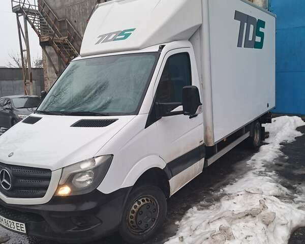 Білий Мерседес Sprinter, об'ємом двигуна 2.14 л та пробігом 457 тис. км за 21500 $, фото 1 на Automoto.ua