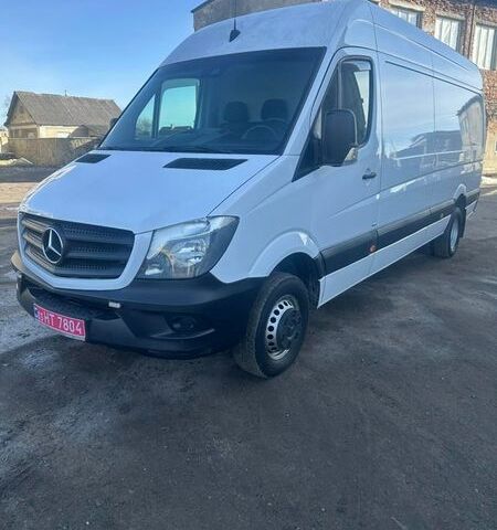 Белый Мерседес Sprinter, объемом двигателя 3 л и пробегом 190 тыс. км за 35400 $, фото 1 на Automoto.ua