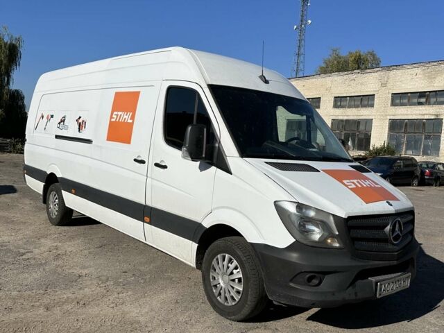 Белый Мерседес Sprinter, объемом двигателя 2.14 л и пробегом 380 тыс. км за 16000 $, фото 1 на Automoto.ua