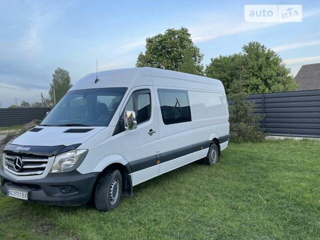 Білий Мерседес Sprinter, об'ємом двигуна 2.14 л та пробігом 425 тис. км за 18700 $, фото 1 на Automoto.ua