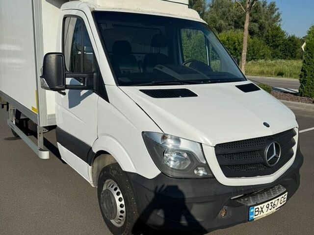 Белый Мерседес Sprinter, объемом двигателя 2.2 л и пробегом 444 тыс. км за 17500 $, фото 1 на Automoto.ua