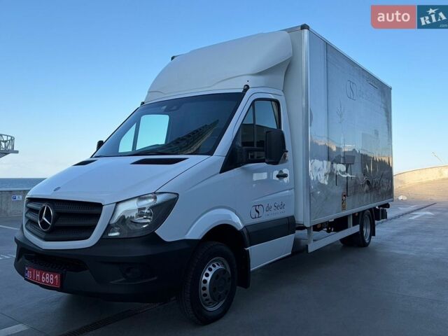 Белый Мерседес Sprinter, объемом двигателя 2.2 л и пробегом 279 тыс. км за 26500 $, фото 1 на Automoto.ua