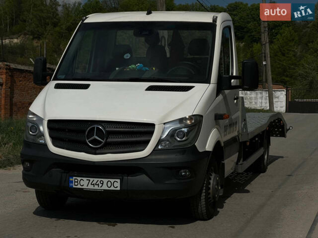 Белый Мерседес Sprinter, объемом двигателя 2.99 л и пробегом 291 тыс. км за 33999 $, фото 1 на Automoto.ua
