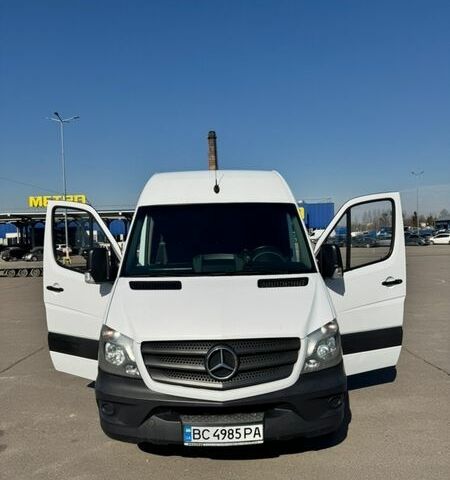 Білий Мерседес Sprinter, об'ємом двигуна 2.1 л та пробігом 401 тис. км за 17000 $, фото 1 на Automoto.ua