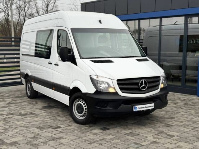 Белый Мерседес Sprinter, объемом двигателя 2.2 л и пробегом 278 тыс. км за 21750 $, фото 1 на Automoto.ua