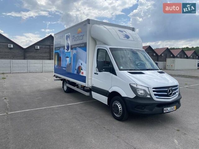 Белый Мерседес Sprinter, объемом двигателя 3 л и пробегом 270 тыс. км за 31500 $, фото 1 на Automoto.ua