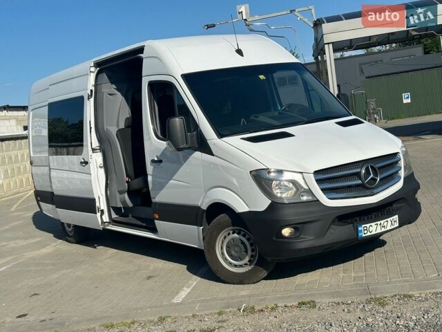 Белый Мерседес Sprinter, объемом двигателя 3 л и пробегом 312 тыс. км за 27490 $, фото 1 на Automoto.ua