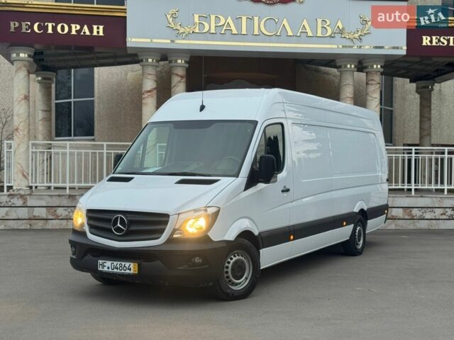 Белый Мерседес Sprinter, объемом двигателя 2.2 л и пробегом 390 тыс. км за 21500 $, фото 1 на Automoto.ua