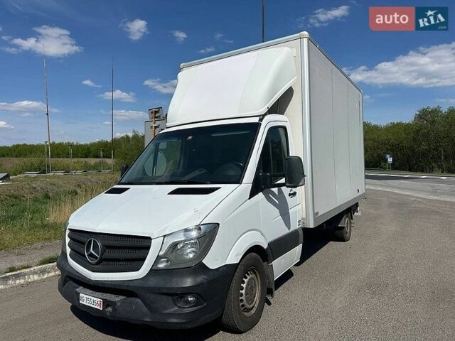 Белый Мерседес Sprinter, объемом двигателя 3 л и пробегом 364 тыс. км за 26500 $, фото 1 на Automoto.ua