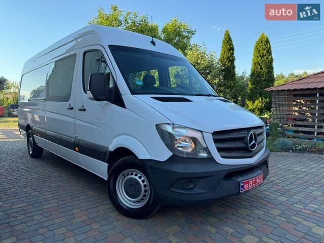 Белый Мерседес Sprinter, объемом двигателя 2.2 л и пробегом 282 тыс. км за 23500 $, фото 1 на Automoto.ua