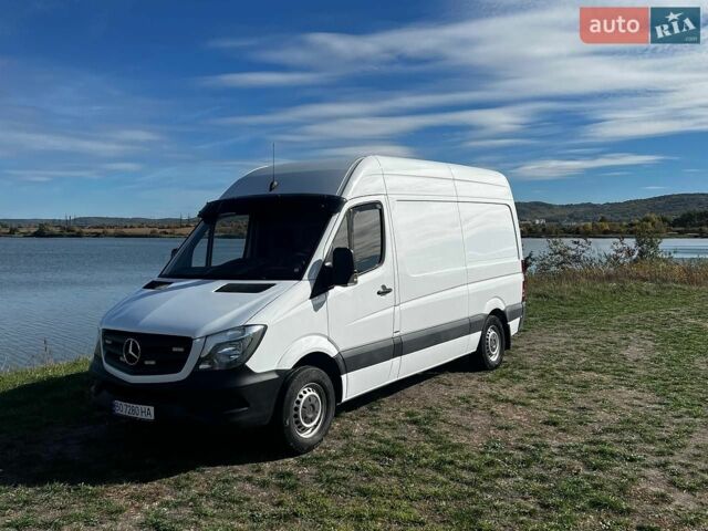 Белый Мерседес Sprinter, объемом двигателя 2.14 л и пробегом 147 тыс. км за 22700 $, фото 1 на Automoto.ua