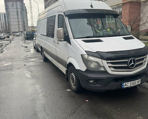 Білий Мерседес Sprinter, об'ємом двигуна 3 л та пробігом 540 тис. км за 30000 $, фото 1 на Automoto.ua