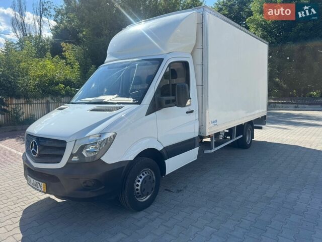 Белый Мерседес Sprinter, объемом двигателя 2.2 л и пробегом 220 тыс. км за 26000 $, фото 1 на Automoto.ua