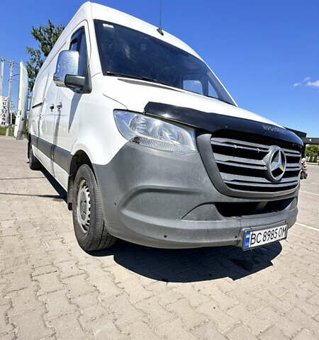 Білий Мерседес Sprinter, об'ємом двигуна 2.14 л та пробігом 5 тис. км за 20700 $, фото 1 на Automoto.ua