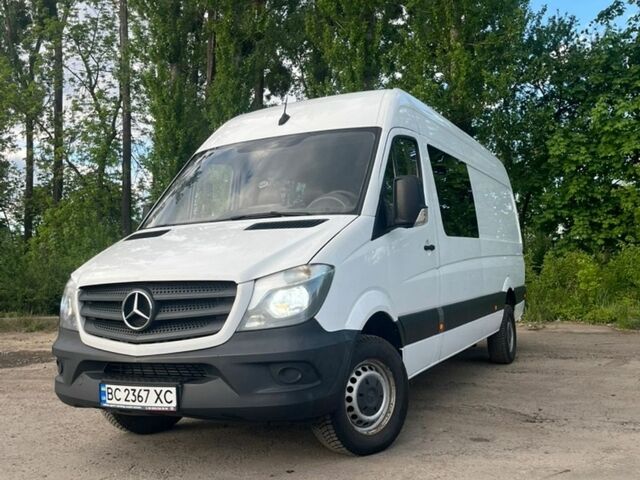Белый Мерседес Sprinter, объемом двигателя 2.14 л и пробегом 273 тыс. км за 20500 $, фото 1 на Automoto.ua
