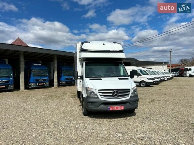 Белый Мерседес Sprinter, объемом двигателя 3 л и пробегом 140 тыс. км за 23950 $, фото 1 на Automoto.ua