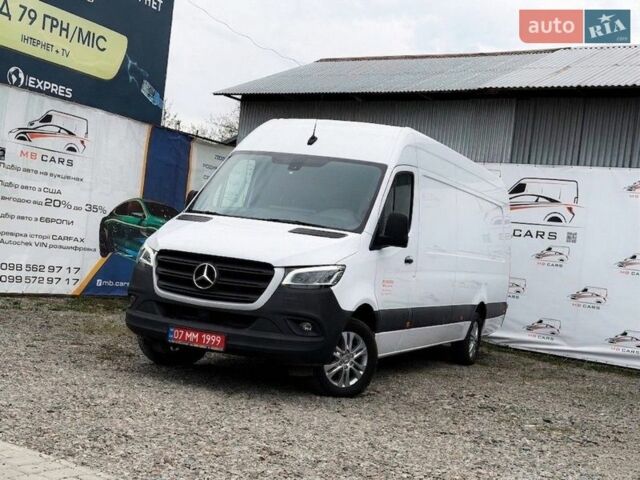 Белый Мерседес Sprinter, объемом двигателя 2.2 л и пробегом 276 тыс. км за 28500 $, фото 1 на Automoto.ua