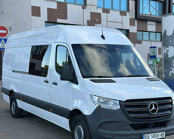 Белый Мерседес Sprinter, объемом двигателя 2.2 л и пробегом 436 тыс. км за 23500 $, фото 1 на Automoto.ua