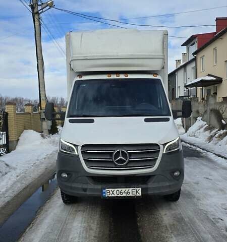 Белый Мерседес Sprinter, объемом двигателя 2.99 л и пробегом 259 тыс. км за 34999 $, фото 1 на Automoto.ua