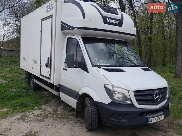 Белый Мерседес Sprinter, объемом двигателя 2.14 л и пробегом 308 тыс. км за 21300 $, фото 1 на Automoto.ua