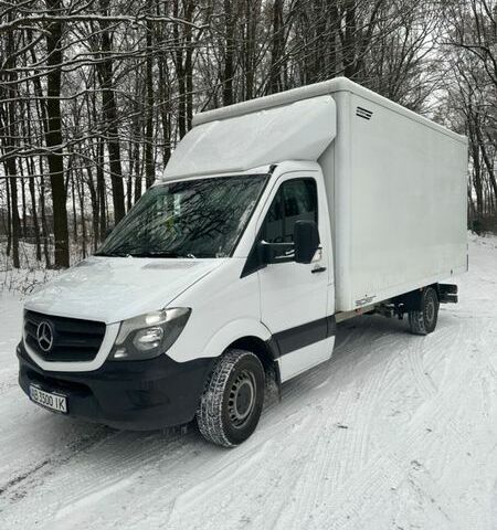 Белый Мерседес Sprinter, объемом двигателя 2.14 л и пробегом 240 тыс. км за 23315 $, фото 1 на Automoto.ua